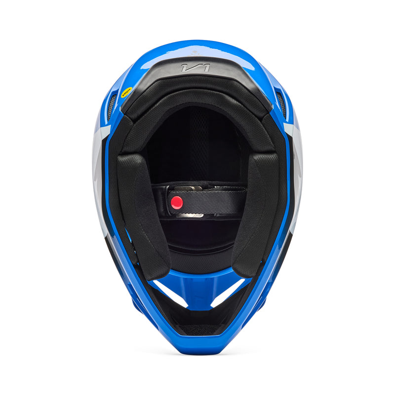 KASK MOTOCYKLOWY FOX V1 SHIELD BLUE