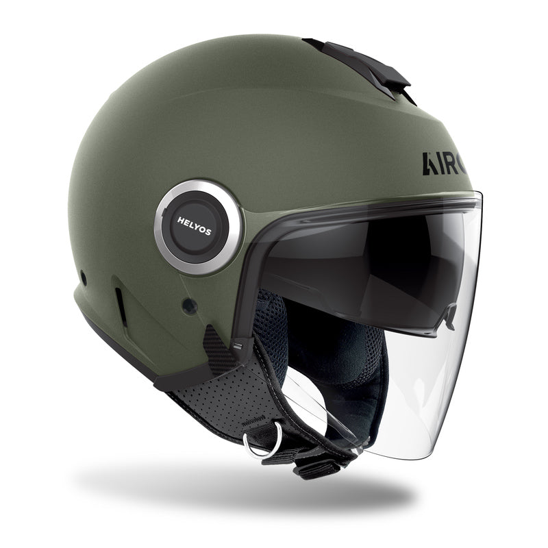 KASK MOTOCYKLOWY AIROH HELYOS COLOR MILITARY GREEN MATT
