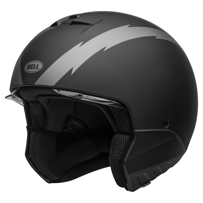 KASK MOTOCYKLOWY BELL BROOZER ARC MATTE BLACK GREY