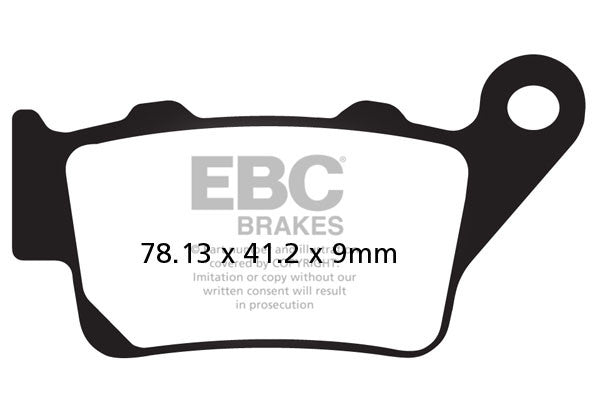 EBC Brakes Klocki hamulcowe EBC FA213V V-PAD (kpl. na 1 tarcze)