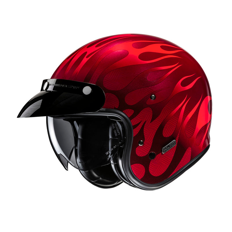 KASK MOTOCYKLOWY HJC V31 FIRO RED