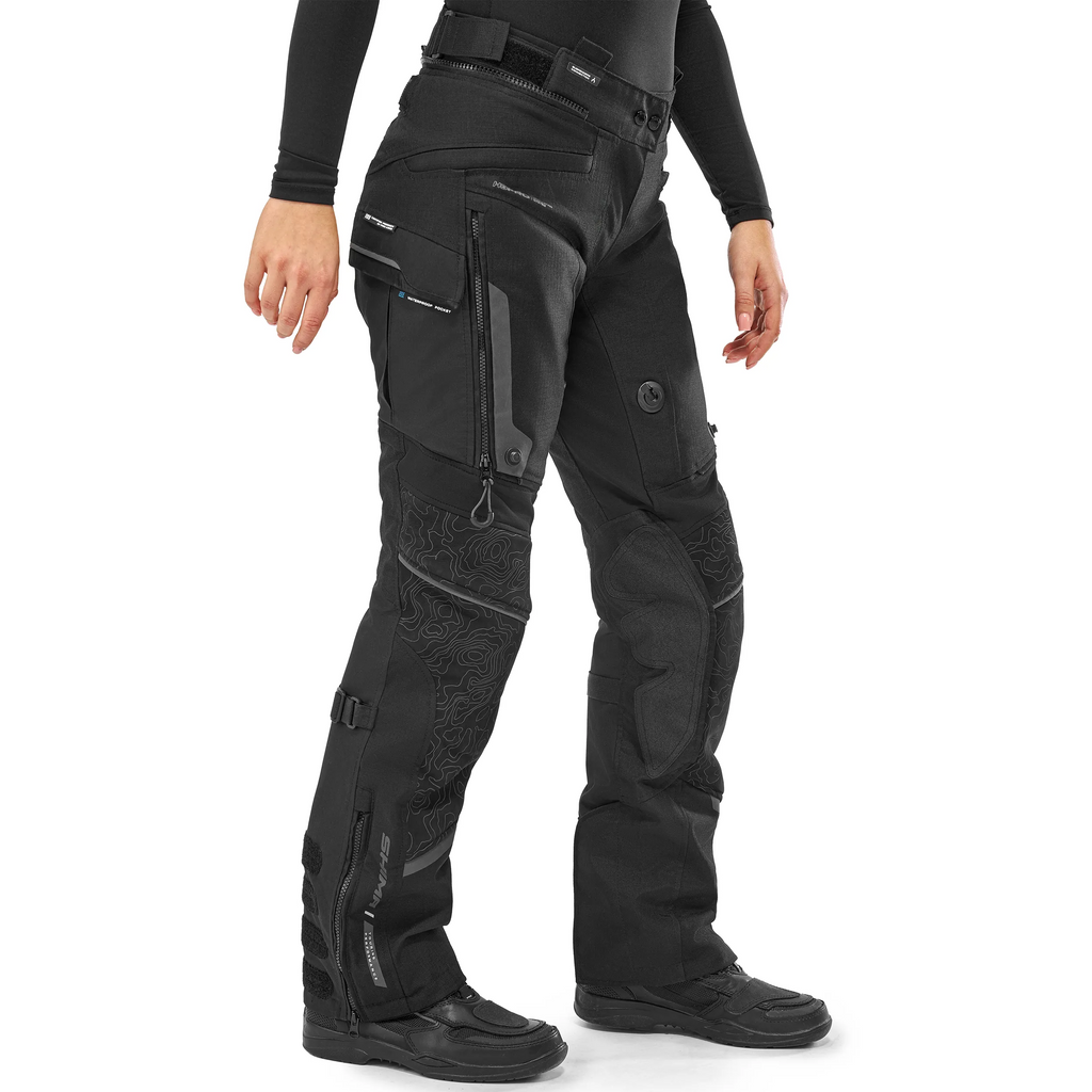 SHIMA TRACKER LADY PNT BLK