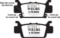 EBC Brakes Klocki hamulcowe EBC FA704TT (kpl. na 1 tarcze)