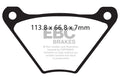 EBC Brakes Klocki hamulcowe EBC FA024/2V V-PAD (kpl. na 1 tarcze)
