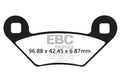 EBC Brakes Klocki hamulcowe EBC FA475TT (kpl. na 1 tarcze)