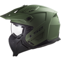KASK LS2 OF606 DRIFTER SOLID MATT MIL GREEN-06