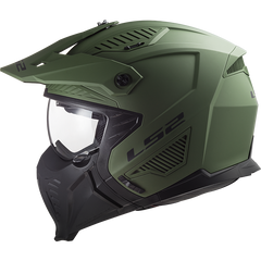 SOLID MATT MIL GREEN-06 XXL