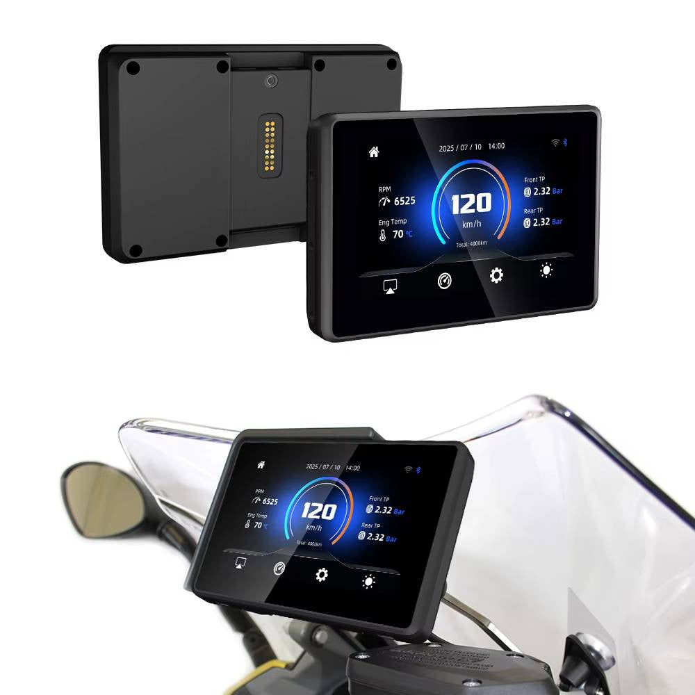 Ekran nawigacyjny NAVTICA Apex Plus 5" Android Auto / Apple CarPlay do motocykla BMW z WONDER WHEEL