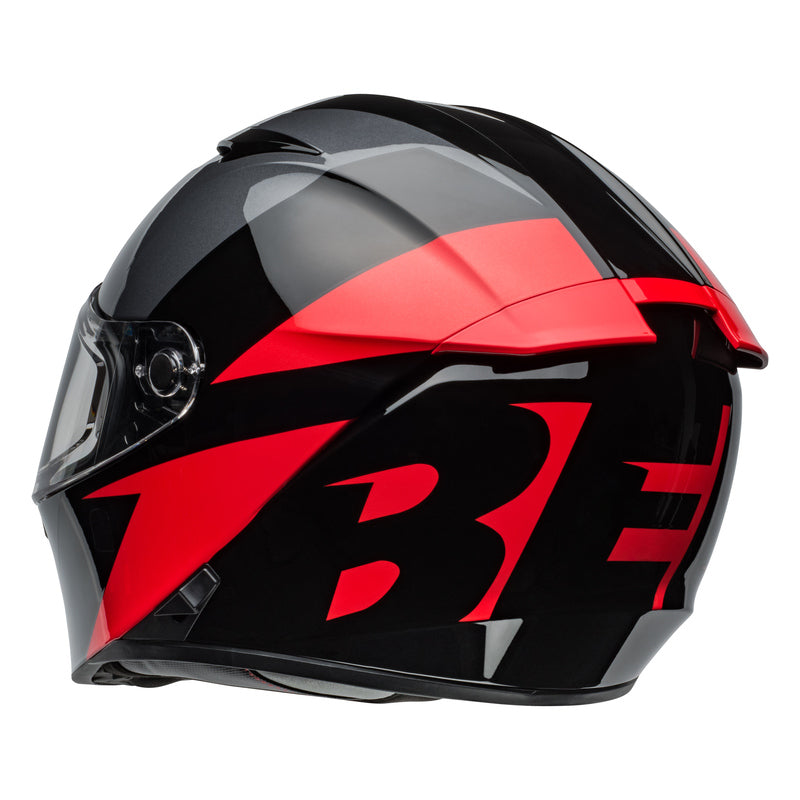 KASK MOTOCYKLOWY BELL LITHIUM ECE6 SHEAR METALLIC GREY RED