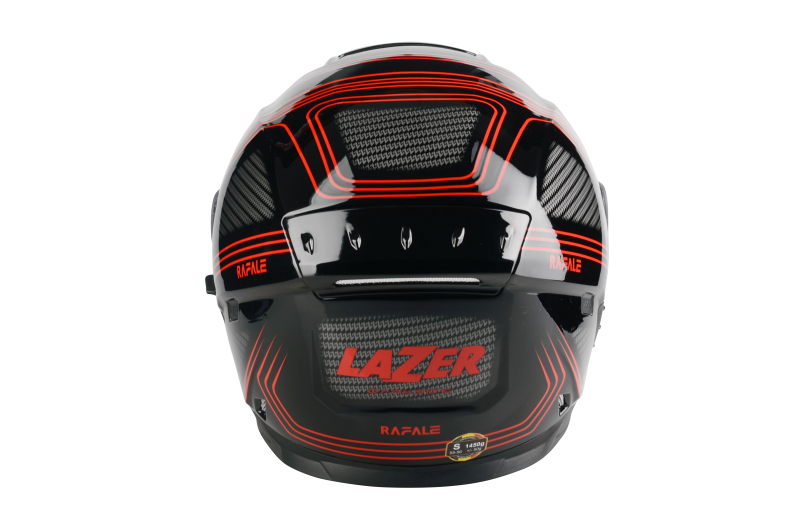Kask Motocyklowy LAZER RAFALE Darkside (kol. Czarny - Czerwony)