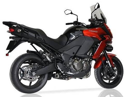 Tłumik IXIL KAWASAKI VERSYS 1000 12-19 (LZT00A LZT00B) typ SX1 (waga: 3900g, długość: 347 mm., materiał: Inox AISI304, kolor: Br
