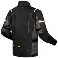 KURTKA LS2 NARVIK MAN GREY BLACK H-V YELLOW