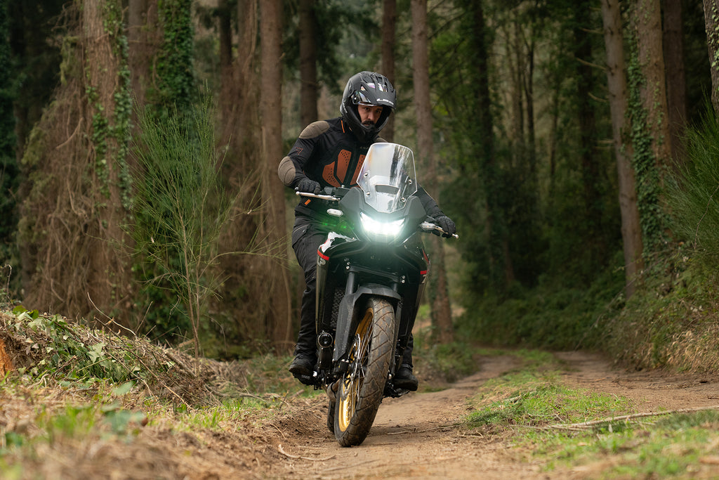 KURTKA LS2 X-TERRAIN MAN BLACK H-V ORANGE