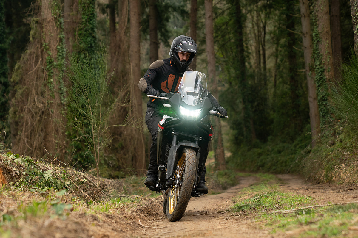 KURTKA LS2 X-TERRAIN MAN BLACK H-V ORANGE