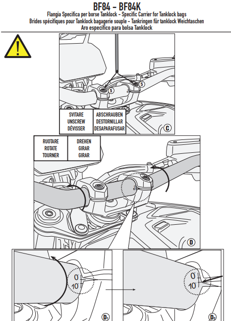 KAPPA MOCOWANIE TANKLOCK BMW R 1300GS 2024 – zdjęcie 3