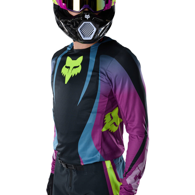 BLUZA MOTOCYKLOWA FOX FLEXAIR THORN PURPLE LAVA
