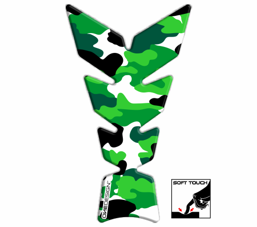 ONEDESIGN Tankpad Moon "Soft touch" camouflage zielony