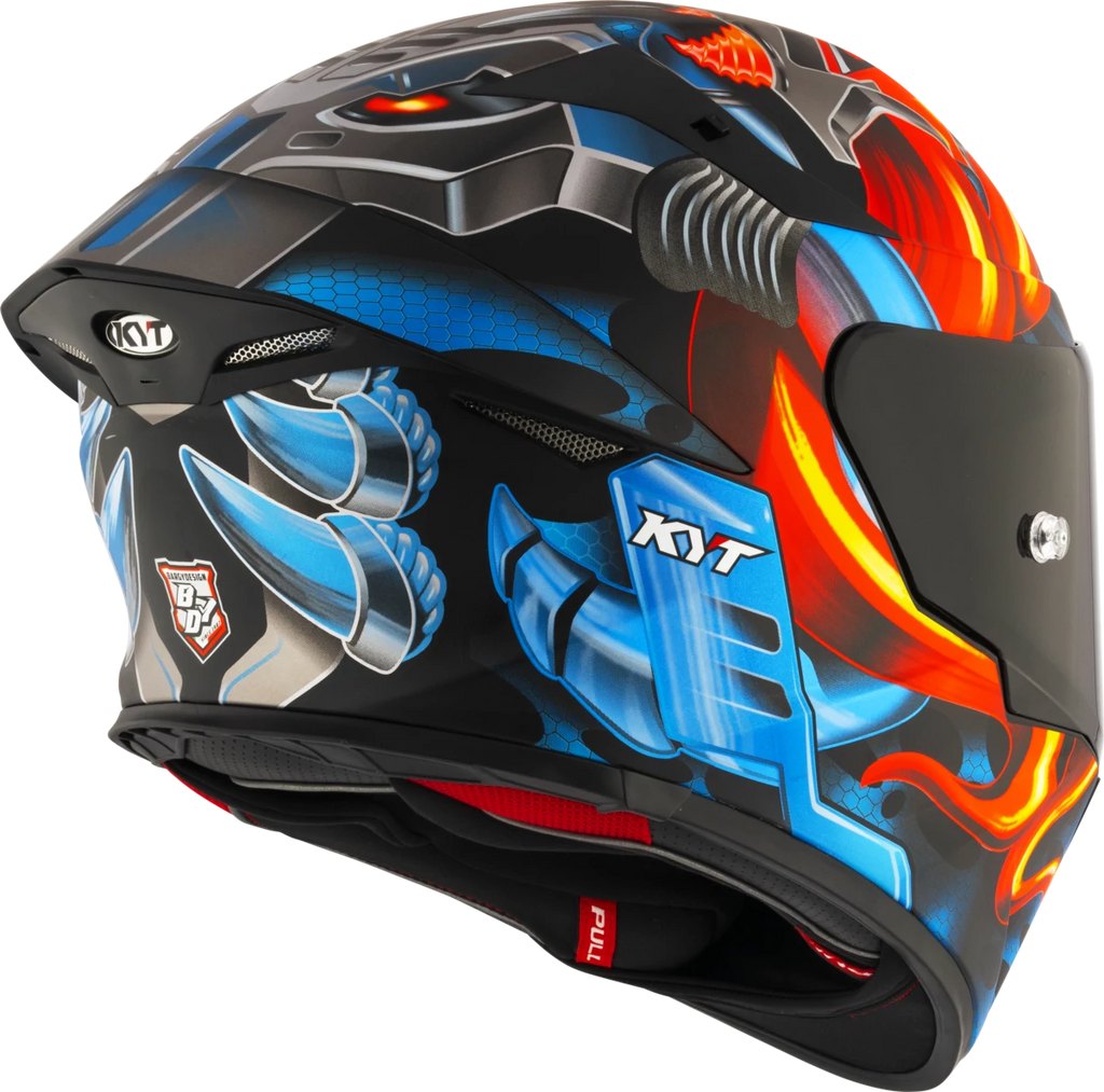 Kask motocyklowy KYT TT-REVO MAGNET MATT
