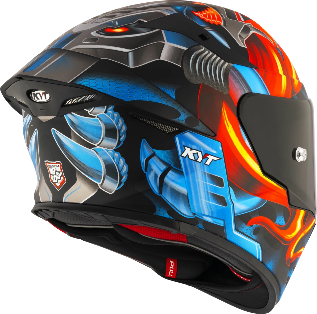 Kask motocyklowy KYT TT-REVO MAGNET MATT