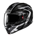 KASK MOTOCYKLOWY HJC RPHA91 CARBON LAGOS BLACK WHITE