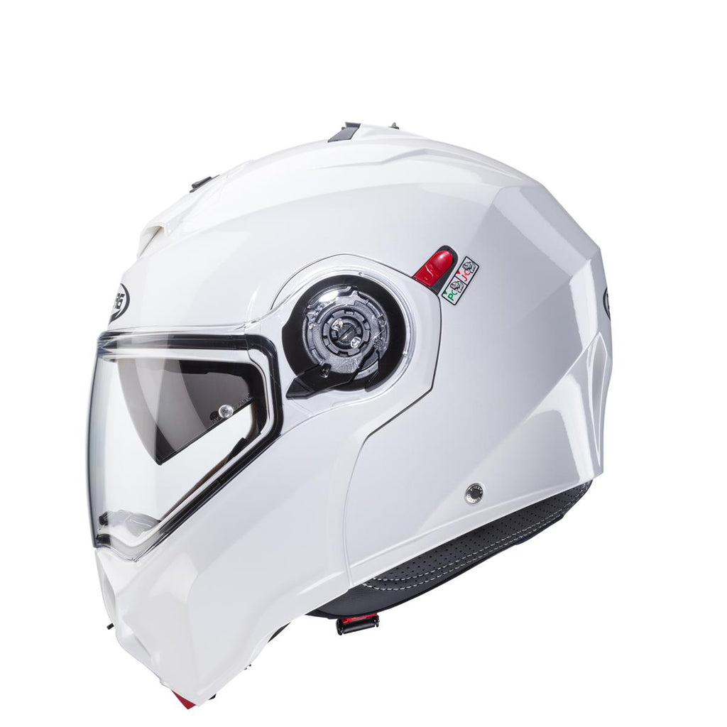 CABERG KASK SZCZĘKOWY FLIP-UP MODEL DUKE EVO SOLID KOLOR BIAŁY POŁYSK (PINLOCK W ZESTAWIE) – zdjęcie 3