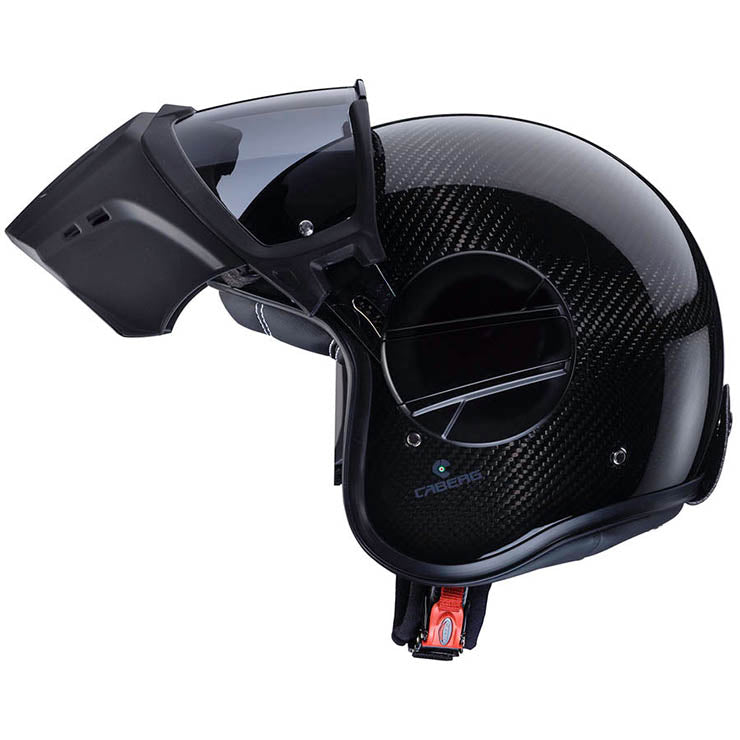 CABERG KASK OTWARTY JET MODEL GHOST X CARBON KOLOR KARBON – zdjęcie 5