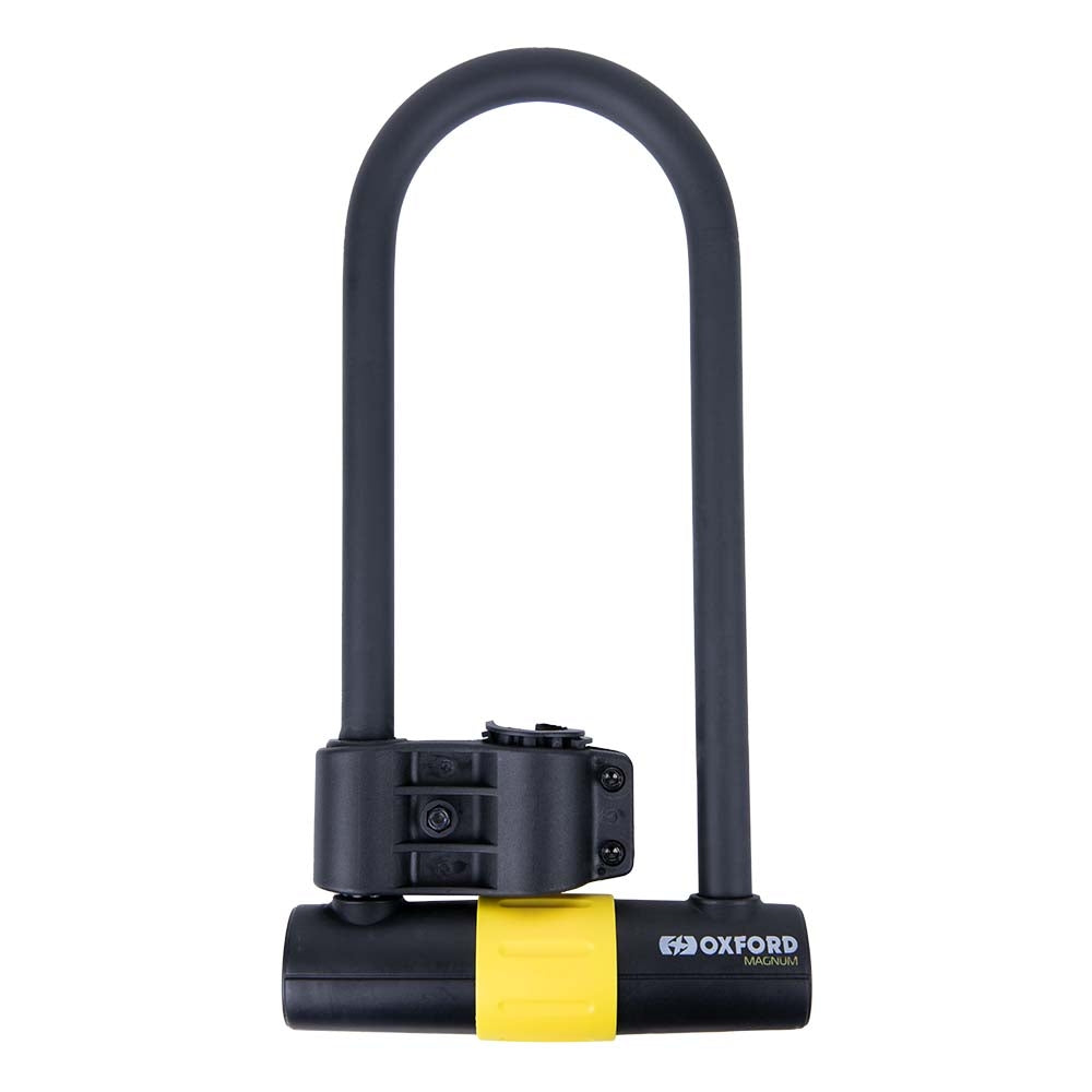 OXFORD PROMOCJA ZABEZPIECZENIE ANTYKRADZIEŻOWE KŁÓDKA MAGNUM U-LOCK Z UCHWYTEM (177x340mm)