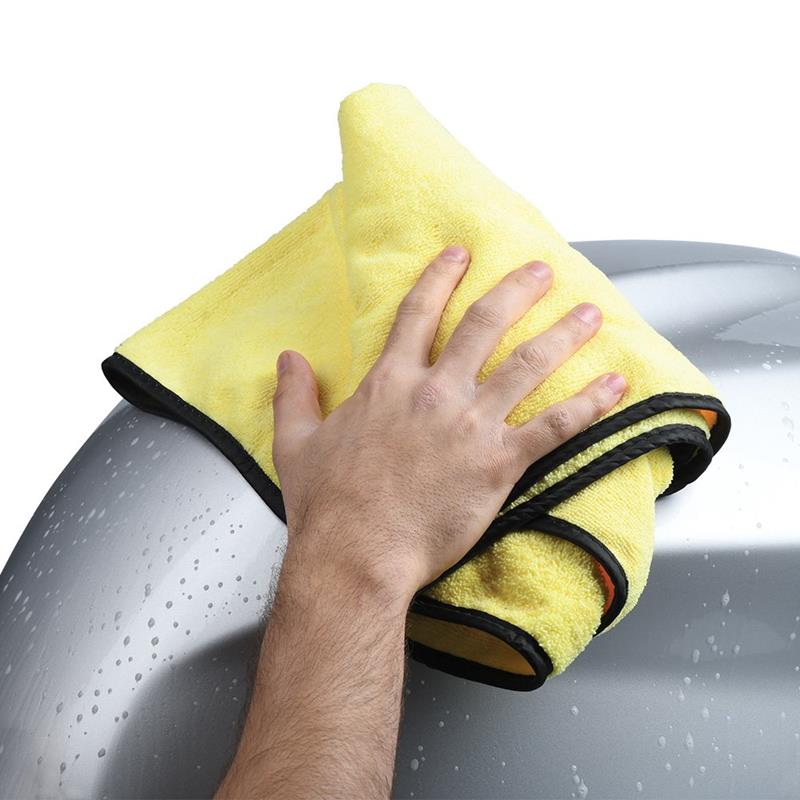 OXFORD SUPER CHŁONNY RĘCZNIK Z MIKROFIBRY 90X55 CM KOLOR ŻÓŁTY – zdjęcie 3