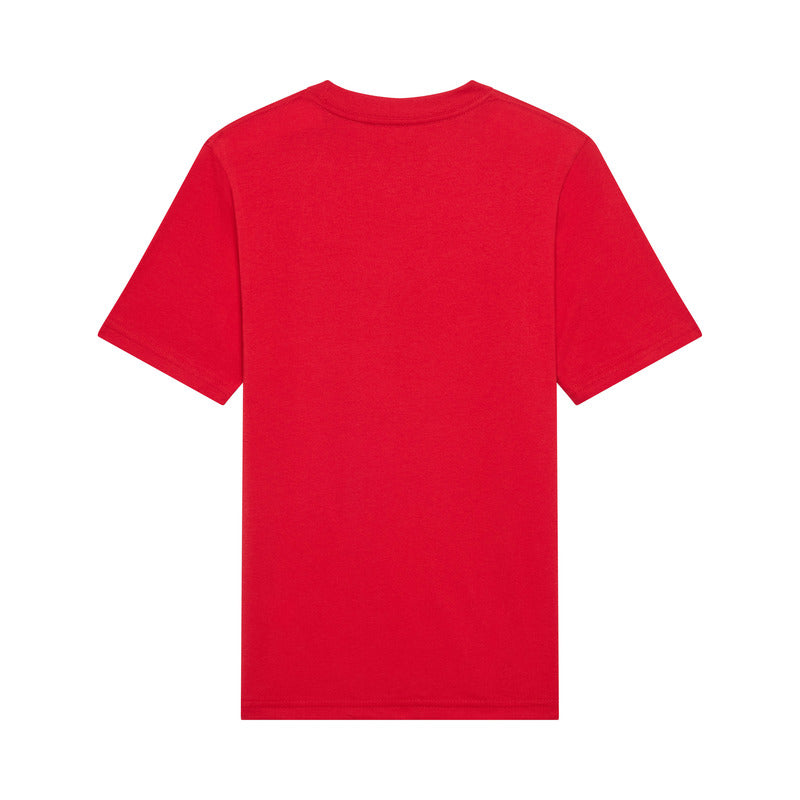T-SHIRT JUNIOR FOX BADGE TIBETAN RED