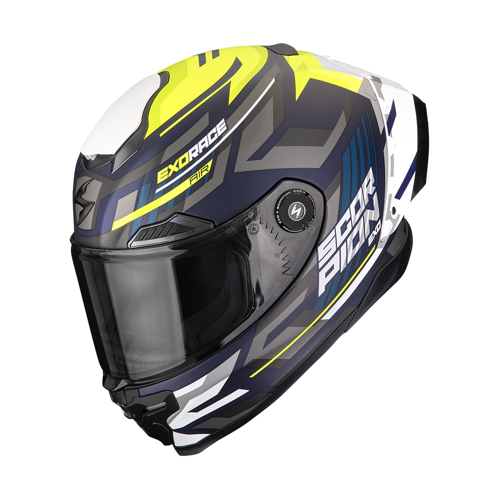 SCORPION KASK EXO-RACE AIR KOBRA MATT- BL-YELL