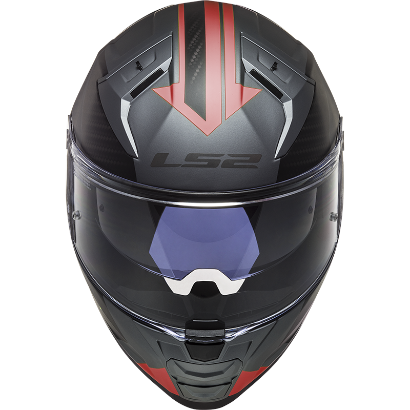 KASK LS2 FF811 VECTOR II SPLITTER M.TIT RED-06