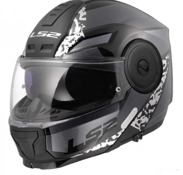 KASK LS2 FF902 SCOPE II OXYD BLACK TITAN +PNLCK