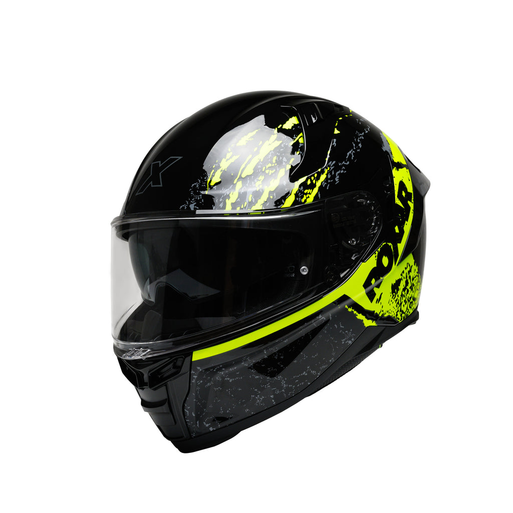 ROXAR HELMETS Kask motocyklowy ROXAR BAYAMO EVO TOXIC Czarny fluo