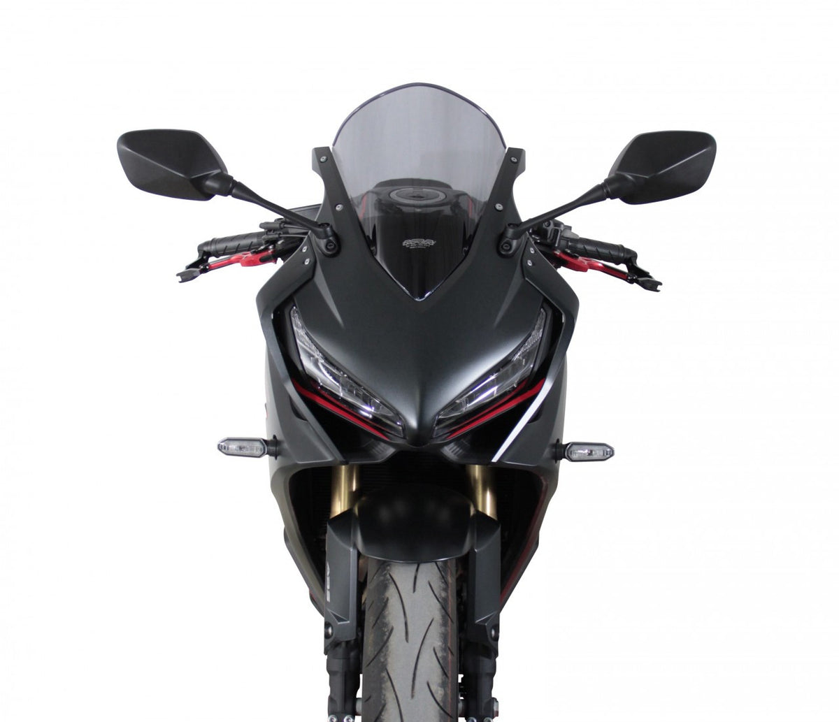 Szyba motocyklowa MRA HONDA CBR 650 R 2019-2023, forma R, przyciemniana