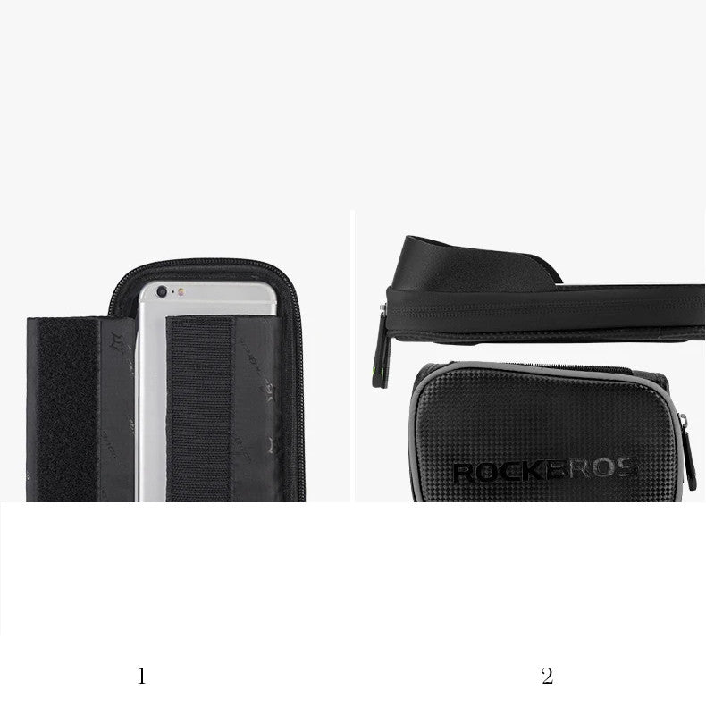 Sakwa, torba rowerowa na ramę z pokrowcem na telefon 6,2" Rockbros 009-42