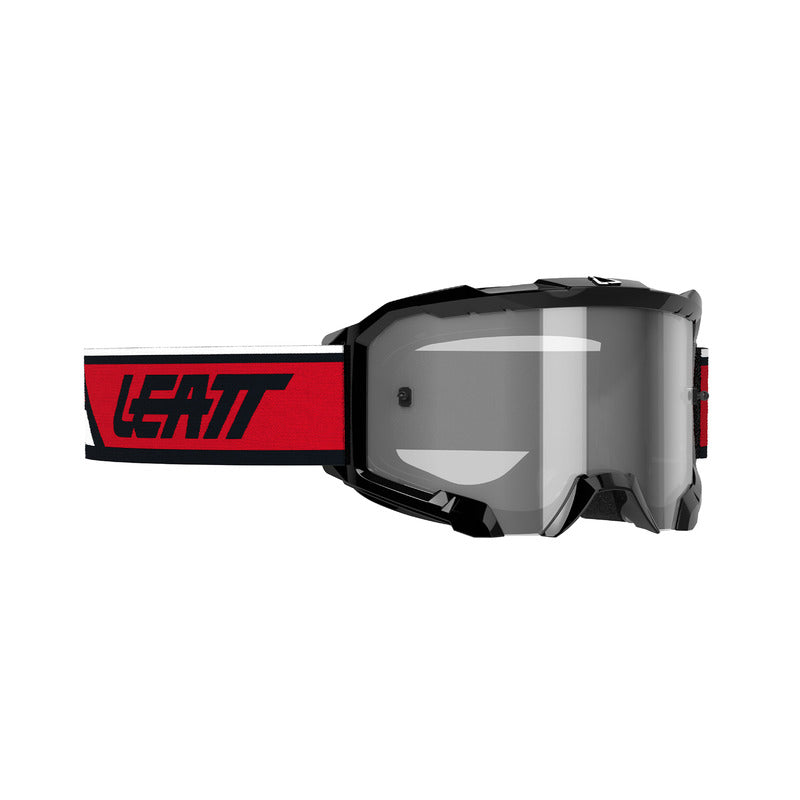 GOGLE LEATT VELOCITY 4.5 IRIZ 50 VLT RED SILVER OS