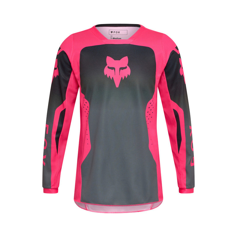 BLUZA MOTOCYKLOWA JUNIOR FOX GIRLS 180 SHIELD BLACK PINK