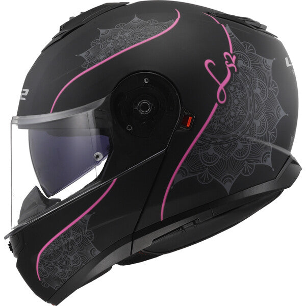 KASK LS2 FF908 STROBE II LUX M.BLACK PINK-06