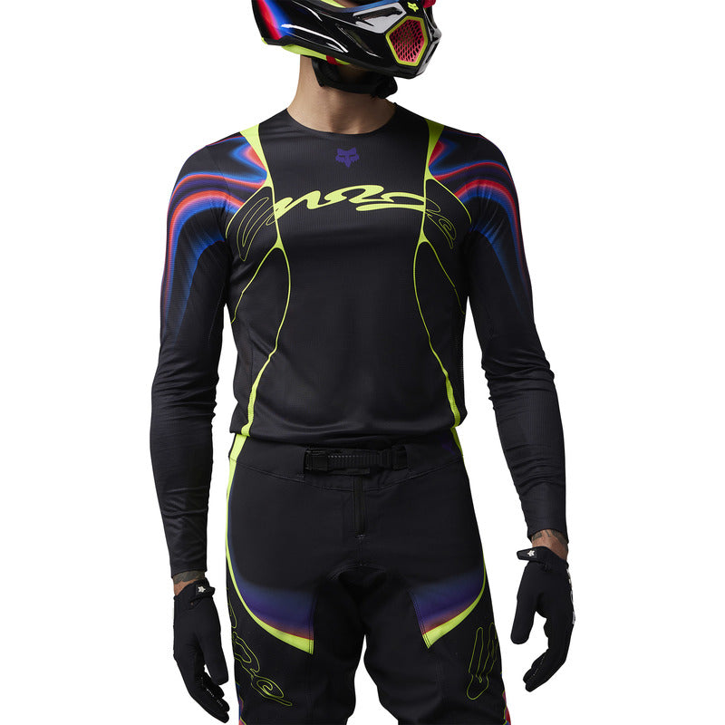 BLUZA MOTOCYKLOWA FOX FLEXAIR ENERGY BLACK