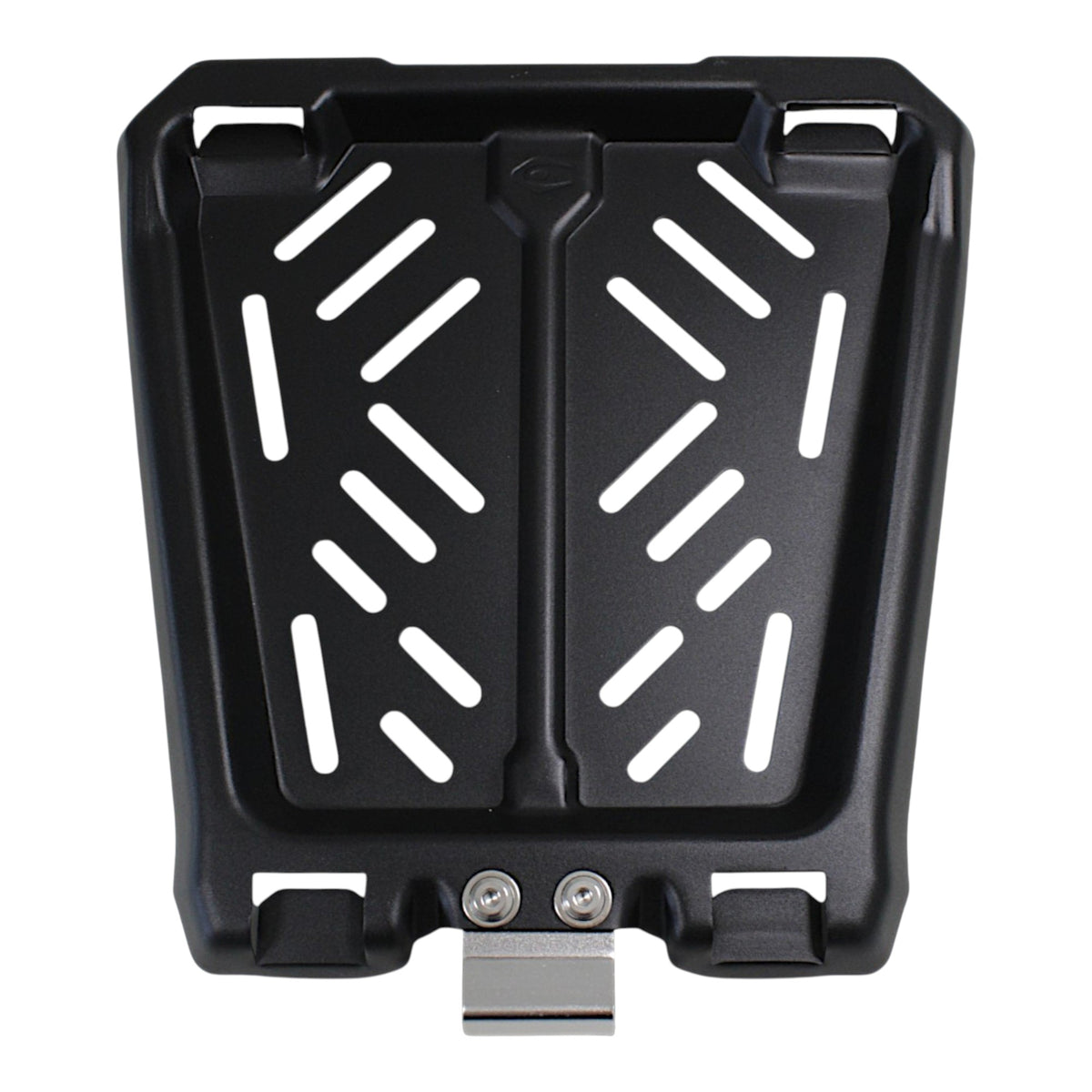 KUFER CENTRALNY ALUMINIOWY COOCASE 55L KEYLESS Z WYSUWANYM OPARCIEM CZARNY – zdjęcie 11