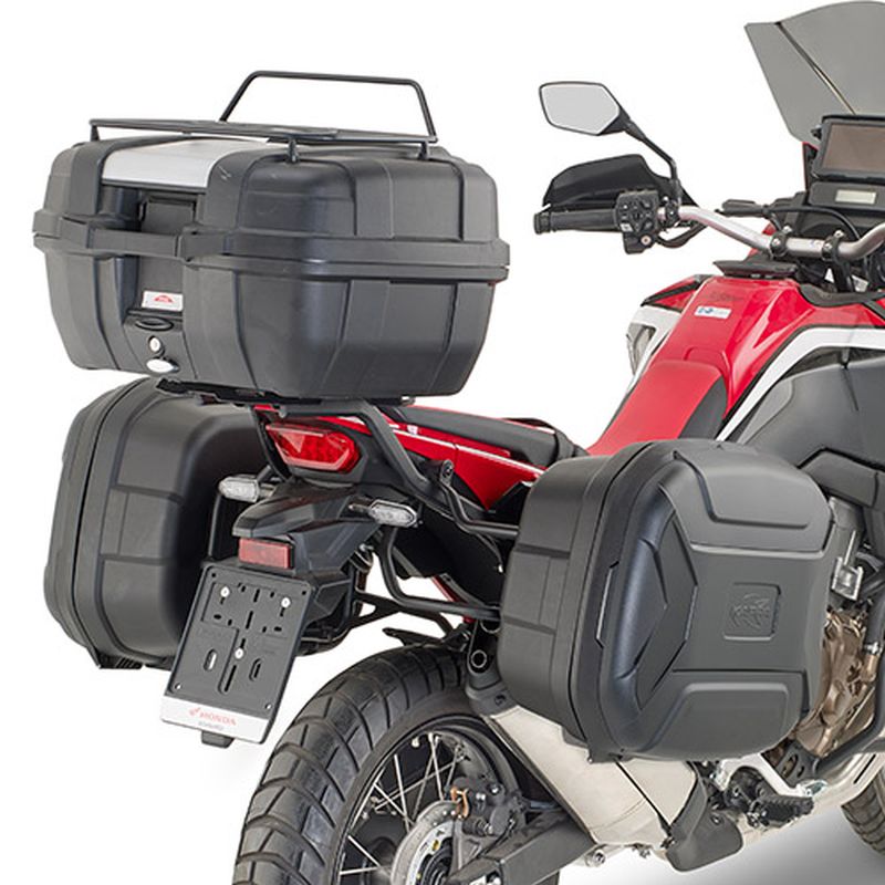 KAPPA STELAŻ KUFRÓW BOCZNYCH MONOKEY HONDA CRF 1100L Africa Twin '20-'23 - RÓWNIEŻ POD KUFRY MONOKEY KMS K'MISSION ALU – zdjęcie 7