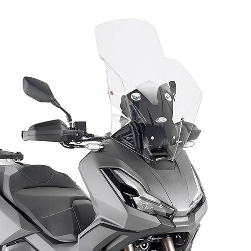 KAPPA SZYBA HONDA ADV 350 '22-'25 65 X 50 CM PRZEZROCZYSTA (17 CM WYŻSZA OD ORYGINALNEJ) – zdjęcie 3