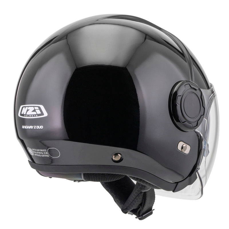 KASK MOTOCYKLOWY NZI RINGWAY 2 DUO BLACK XS