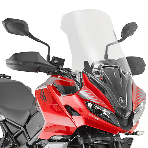 KAPPA SZYBA TRIUMPH TIGER SPORT 660 '22-'25,TIGER SPORT 800 '25 66 X 38 CM (WYS. X SZER.) PRZEZROCZYSTA – zdjęcie 2