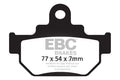 EBC Brakes Klocki hamulcowe EBC FA106TT (kpl. na 1 tarcze)