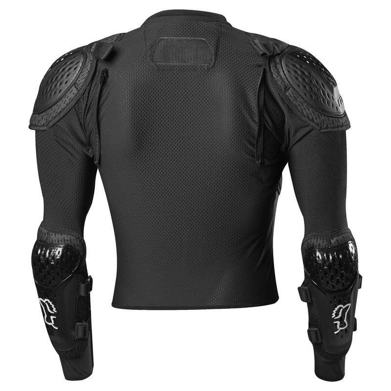 KOSZULKA Z OCHRANIACZAMI JUNIOR FOX TITAN SPORT BLACK