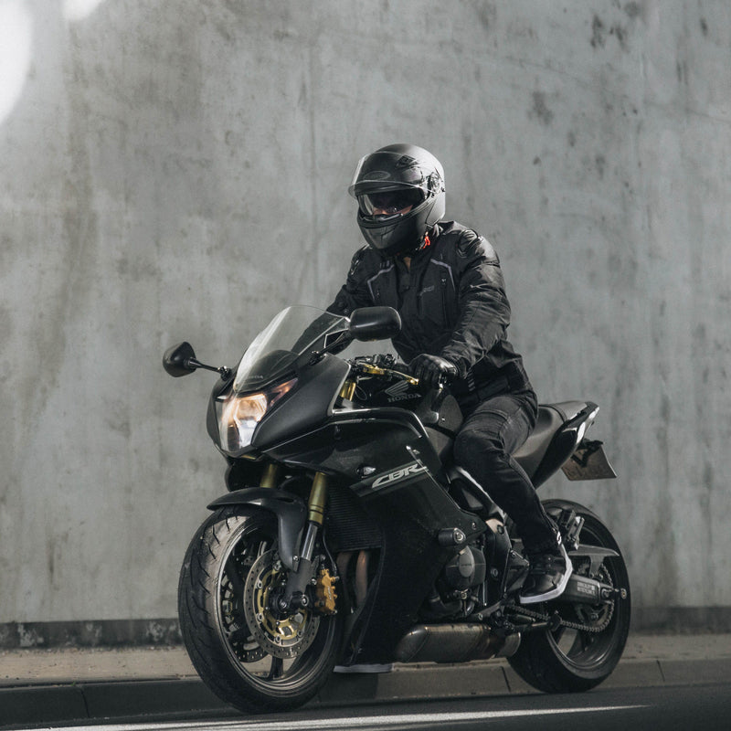KURTKA MOTOCYKLOWA TEKSTYLNA OZONE PULSE BLACK