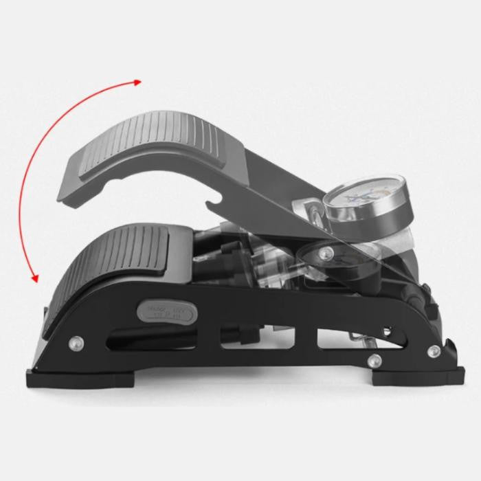 Pompka nożna tłokowa do roweru, motocykla, ROCKBROS FP540BK