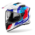 KASK MOTOCYKLOWY AIROH BADX-X HORN WHITE GLOSS