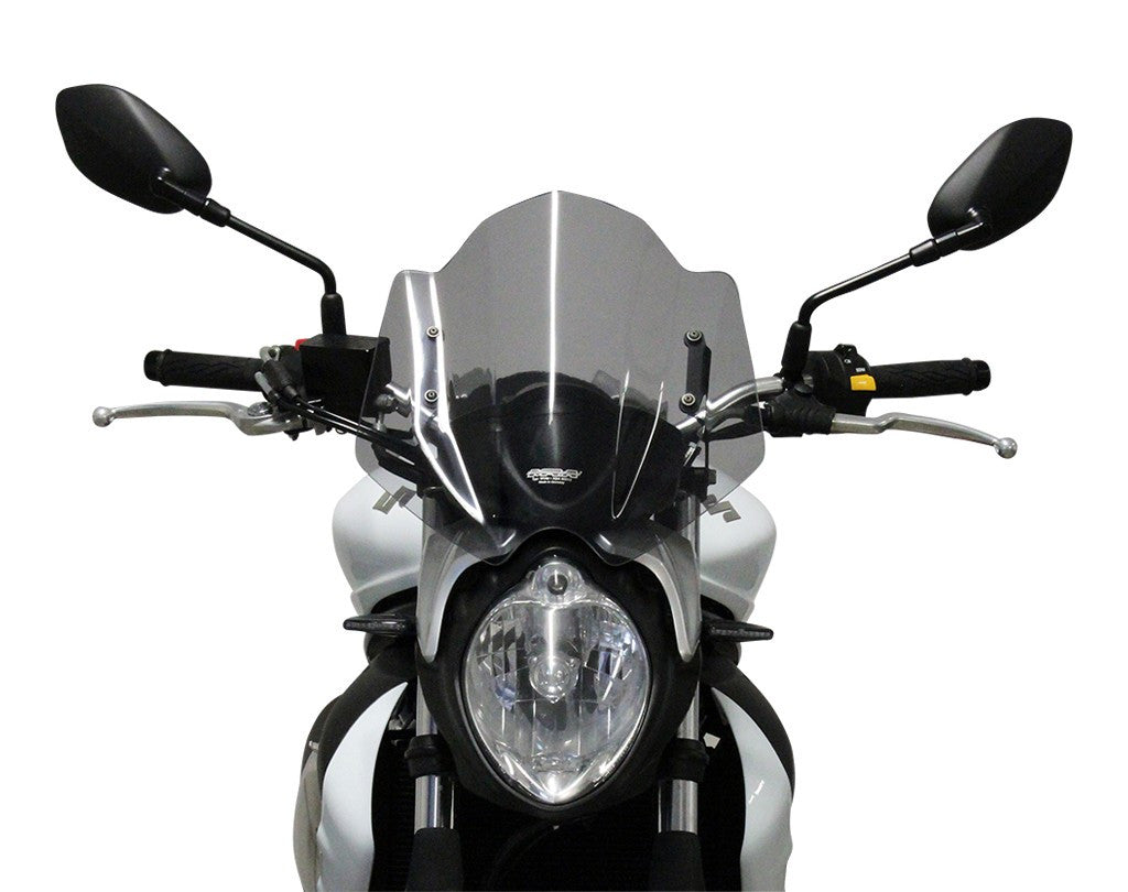 Szyba motocyklowa MRA SUZUKI SFV650 GLADIUS WVCX 2009-2015, forma NR, przyciemniana